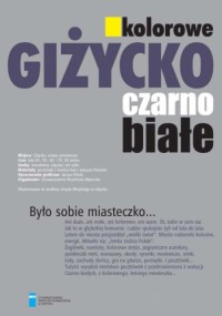 Kolorowe GIŻYCKO czarno-białe